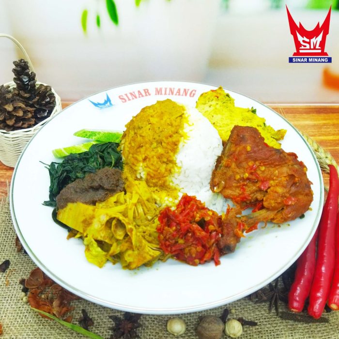 nasi ayam balado dadar